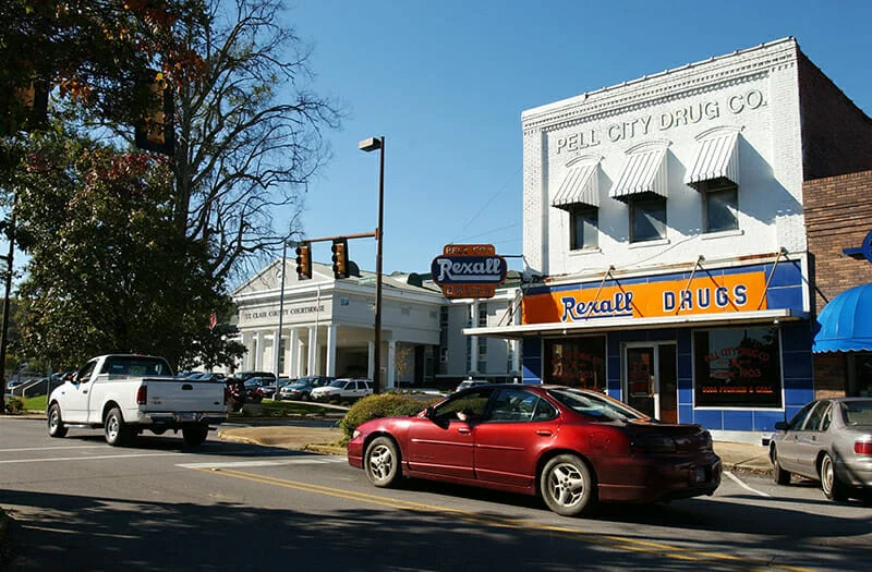 Downtown Pell City Alabama
