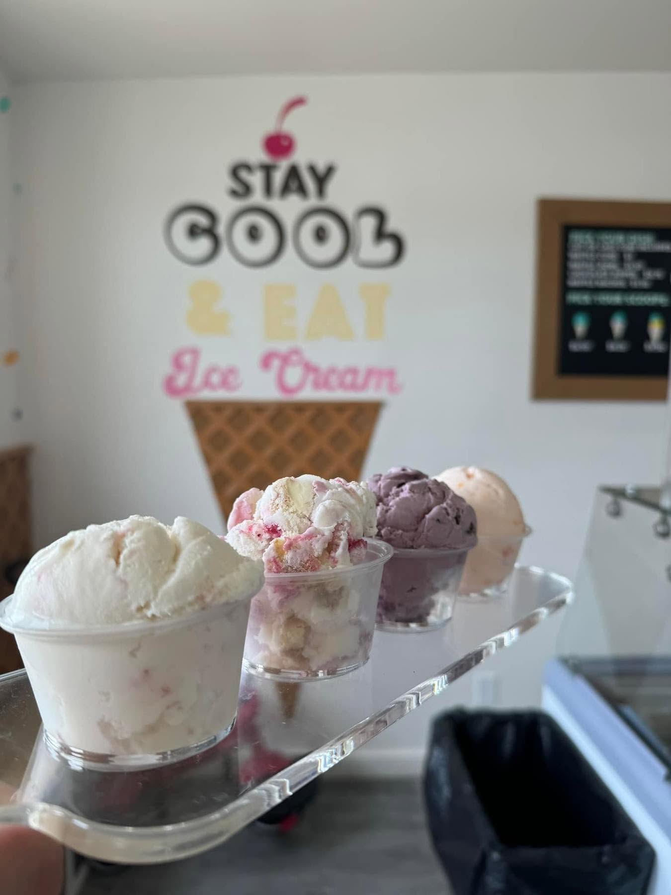 Hand-scooped ice cream at Coosa Cafe and Creamery