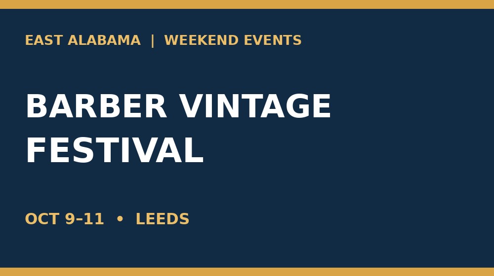 21st Annual Barber Vintage Festival